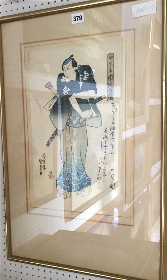 Japanese woodblock print